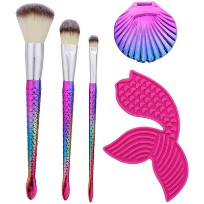 Action Mermaid Brush Set (Zestaw pędzli)