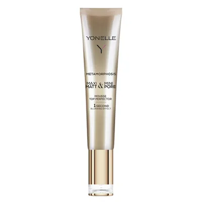 Yonelle Metamorphosis, Maxi Matt & Mini Pore  Mousse Top Perfector (Mus-perfektor błyskawicznie matujący skórę i maskujący pory)