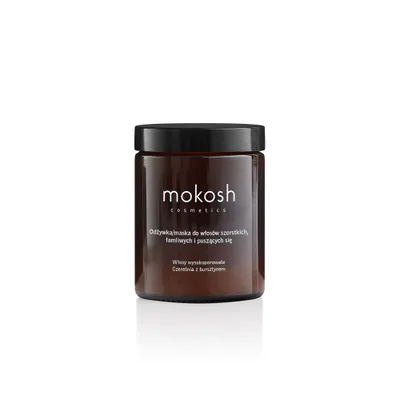 Mokosh Cosmetics Czereśnia z bursztynem, Odżywka/maska do włosów szorstkich, łamliwych i puszących się