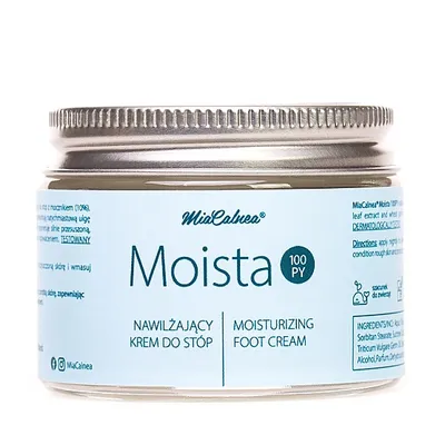 MiaCalnea Moista 100py Moisturizing Foot Cream (Nawilżający krem do stóp)