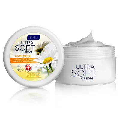 INelia Ultra Soft, Krem do twarzy i ciała  'Camomile' (Łagodzący krem do twarzy i ciała 'Rumianek')