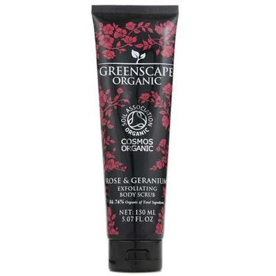 Greenscape Organic Rose & Geranium Exfoliating Body Scrub (Peeling do ciała)