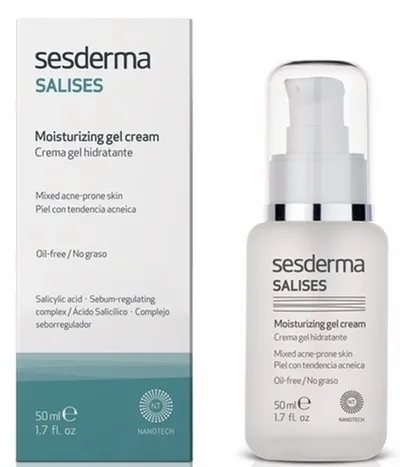 Sesderma Salises, Moisturizing Gel Cream (Krem-żel nawilżający)