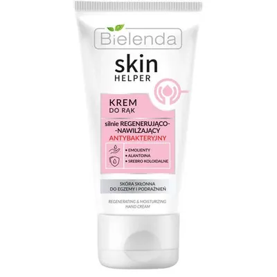 Bielenda Skin Helper, Krem do rąk silnie regenerująco-nawilżający antybakteryjny