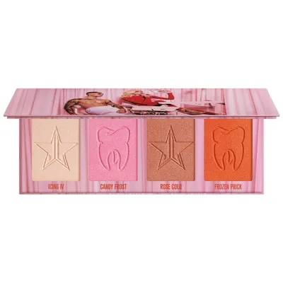 Jeffree Star Cavity Skin Frost Highlighter Palette (Paleta rozświetlaczy)