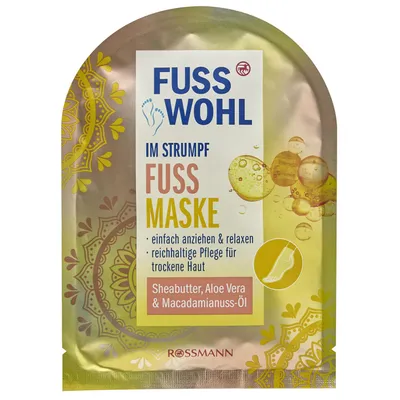 Fusswohl Fussmaske im Strumpf (Maska do stóp w postaci skarpetek)