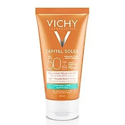 Vichy Capital Soleil SPF 50 Anti-Brillance Mattifying (Matujący krem do twarzy SPF 50)