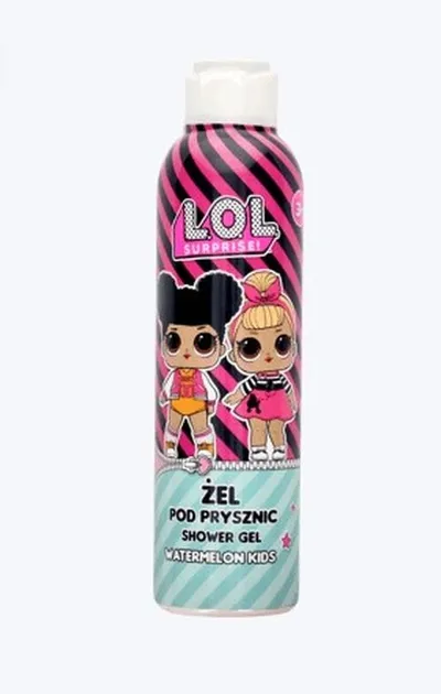 Ep Line L.O.L. Surprise, Shower Gel Watermelon (Żel pod prysznic dla dzieci)