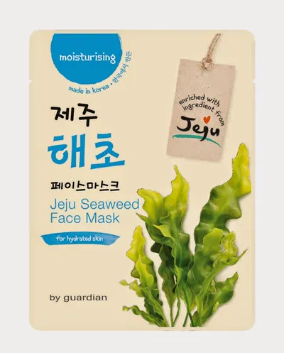 Jeju Jeju Seaweed, Face Mask (Maseczka w płachcie z wodorostami)