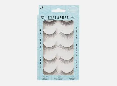 Action Fake Eyelashes (Sztuczne rzęsy z klejem)