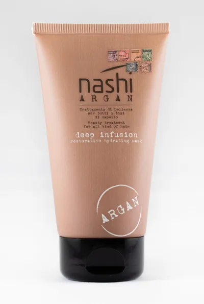 Nashi Argan Deep Infusion Restorative Hydrating Mask (Arganowa maska wzmacniająco-nawilżająca do włosów)
