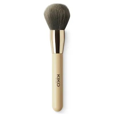 Kiko Milano New Green Me, Powder Brush (Pędzel do kosmetyków do twarzy w pudrze)