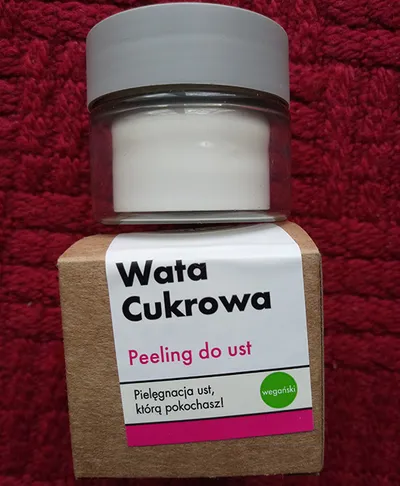Manufaktura Piękna Peeling do ust `Wata cukrowa`