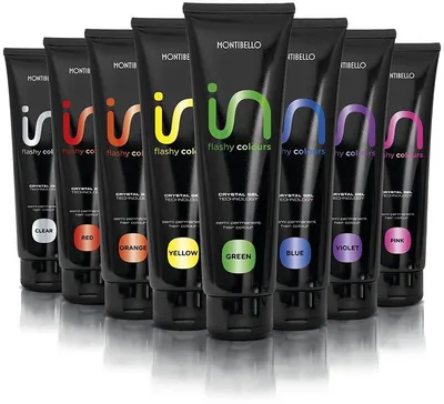 Montibello In Flashy Colours, Crystal Gel (Kolorowa farba - żel do włosów (różne rodzaje))