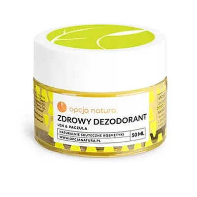 Opcja Natura Zdrowy dezodorant `Len & paczula`