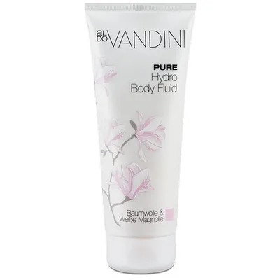 Aldo Vandini Pure, Hydro Body Fluid Baumwolle & Weisse Magnolie (Fluid do ciała `Bawełna i biała magnolia`)