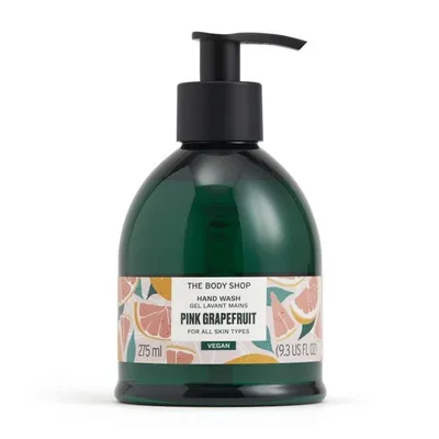The Body Shop Pink Grapefruit, Hand Wash (Płyn do mycia rąk `Różowy grejpfrut`)