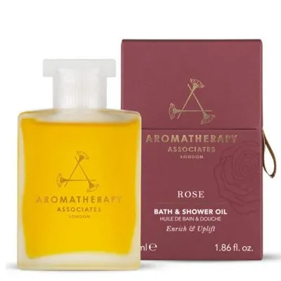 Aromatherapy Associates Rose Bath & Shower Oil (Różany olejek do kąpieli i pod prysznic)