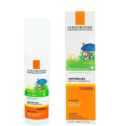 La Roche-Posay Anthelios Dermo Pediatrics Lotion SPF50+ (Nawilżająco-ochronne mleczko dla niemowląt i dzieci)