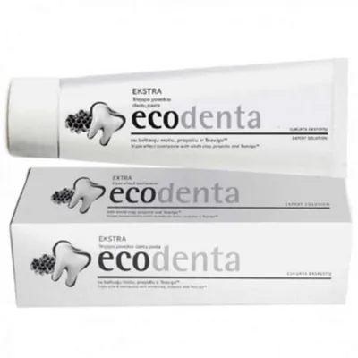 Ecodenta Extra Triple Effect Toothpaste (Wybielająca pasta do zębów `Ekstra potrójny efekt`)