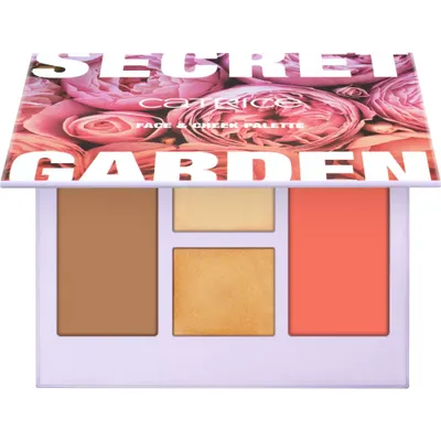 Catrice Secret Garden, Face & Cheek Palette (Paleta do twarzy)