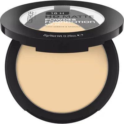 Catrice HD Matte Powder Foundation SPF 15 18H (Matujący podkład w pudrze)