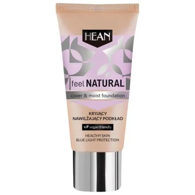 Hean Feel Natural Cover & Moist Foundation (Podkład kryjąco-nawilżający)