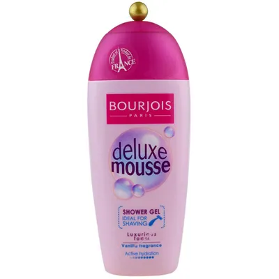 Bourjois Deluxe Mousse Shower Gel (Zmysłowy pielęgnujący żel pod prysznic `Piankowa przyjemność`)