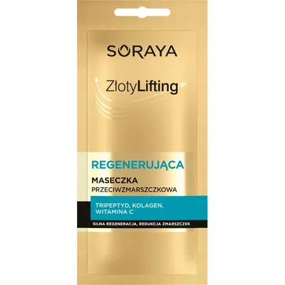Soraya Złoty Lifting, Regenerująca maseczka przeciwzmarszczkowa