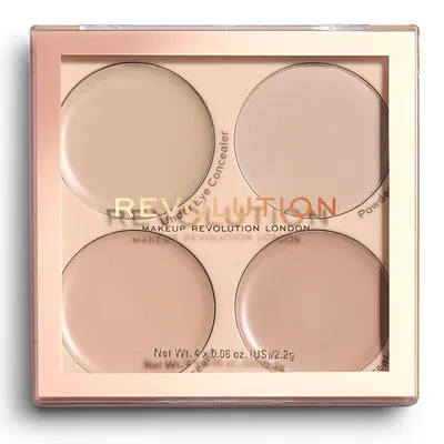 Revolution Beauty (Makeup Revolution) Matte Base Concealer Kit (Paleta korektorów)