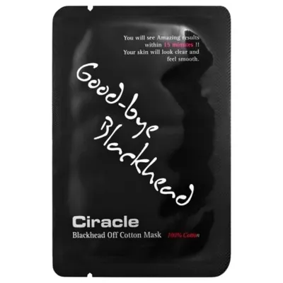 Ciracle Blackhead Off Cotton Mask (Maska do usuwania zaskórników)
