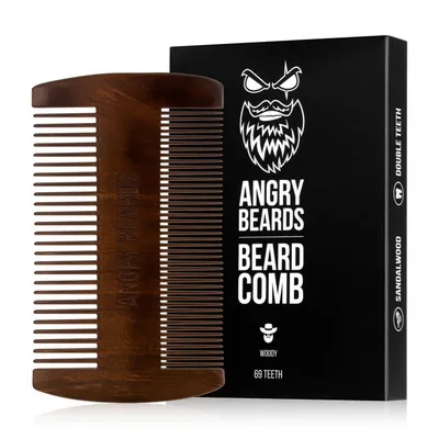 Angry Beards Wooden Comb (Drewniany grzebień do brody)