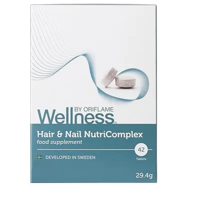 Oriflame Wellness, Hair & Nail NutriComplex Food Supplement (Kompleks odżywczy do włosów i paznokci)