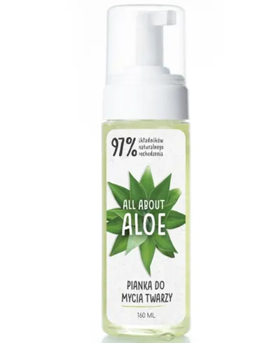All About Aloe Pianka do mycia twarzy