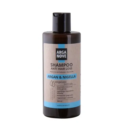 Arganove Shampoo Anti Hair Loss Argan & Nigella (Szampon przeciw wypadaniu włosów z olejem arganowym i olejem z czarnuszki)