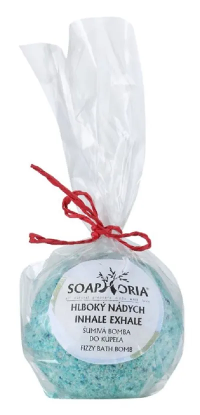 Soaphoria Inhale Exhale Bath Ball (Kula do kąpieli o działaniu regenerującym)