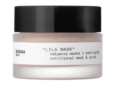 Bogna Skin Lila Mask Nutritional Mask & Scrub (Odżywcza maska z pelingiem)