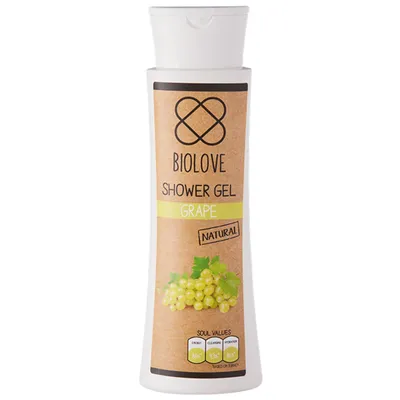 Biolove Grape, Shower Gel (Nawilżający żel pod prysznic)