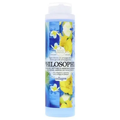 Nesti Dante Philosophia Collagen, Moisturising Shower Gel Blue Azalea, Ambrosia Nectar & Starfruit Natural Soap (Nawilżający żel do kapieli  `Błękitna azalia, nektar z ambrozji & karambola`)