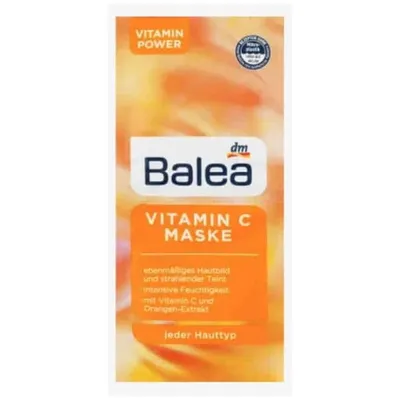 Balea Vitamin C Maske (Maseczka do twarzy z witaminą C)