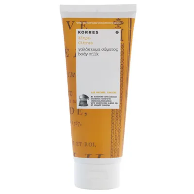 Korres Citrus, Moisturising Body Milk (Nawilżające cytrynowe mleczko do ciała)