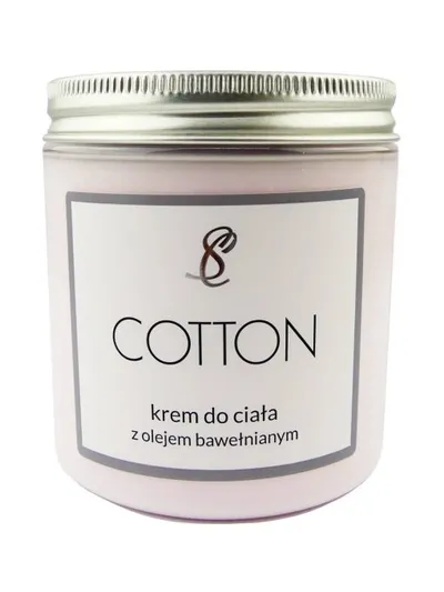 Scandia Cosmetics Cotton, Krem do ciała z nawilżającym olejem bawełnianym