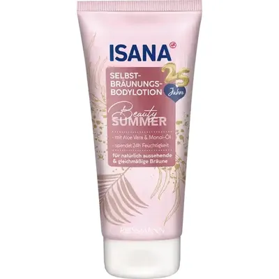 Isana Beauty Summer,  Selbst-Bräunungs-Bodylotion (Balsam samoopalający)