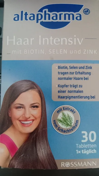 Altapharma Haar Intensiv, Suplement diety zdrowe i mocne włosy