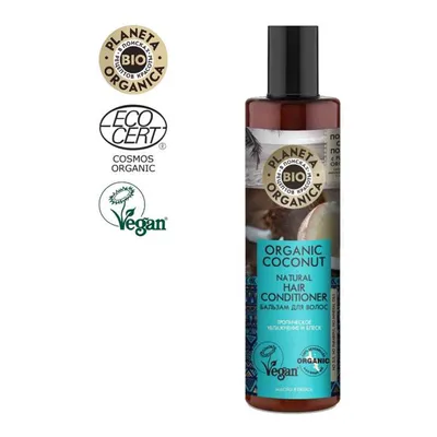 Planeta Organica Organic Coconut, Natural Hair Conditioner (Odżywka do włosów suchych)
