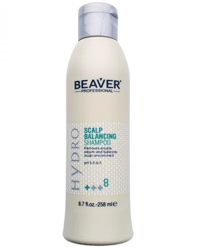 Beaver Professional Hydro, Scalp Balancing Shampoo (Szampon oczyszczający włosy i skórę głowy)