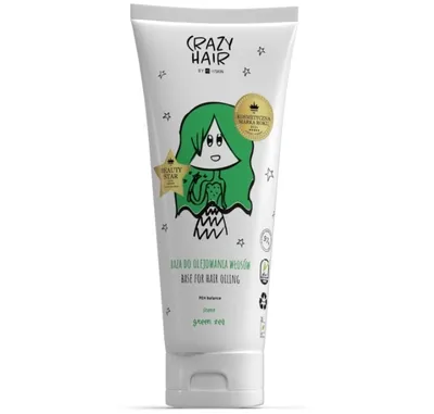Crazy Hair Baza do olejowania włosów `Green Tea`
