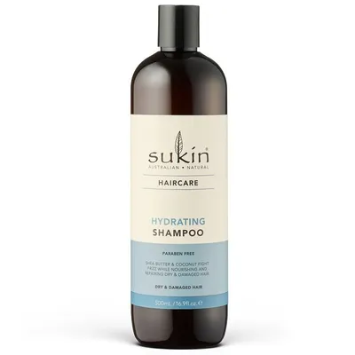 Sukin Haircare, Hydrating Shampoo (Szampon nawilżający do włosów suchych i normalnych)