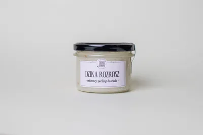 Dzikie Zbiory Cukrowy peeling do ciała `Dzika rozkosz`