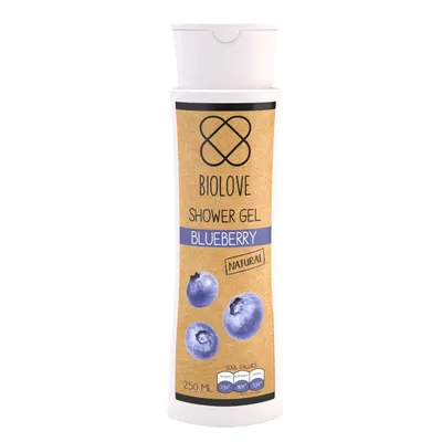 Biolove Blueberry, Shower Gel (Żel pod prysznic `Borówka`)